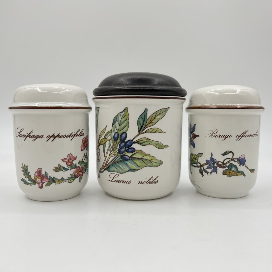 Набор для специй, украшенный разновидностями растений, серия "Botanica", Villeroy & Boch