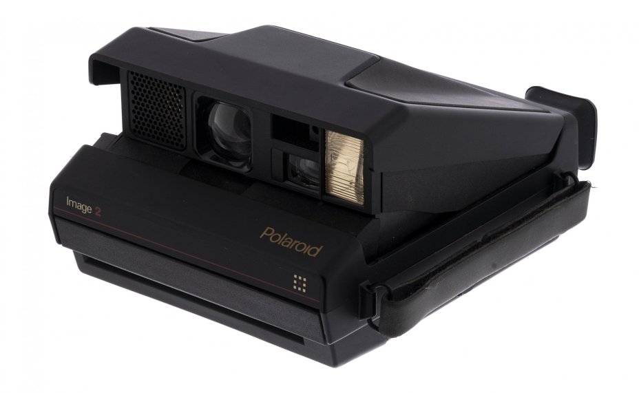 Фотоаппарат "Polaroid Image 2", пластмасса, компания "Polaroid", Великобритания,1980-1990 гг., Polaroid