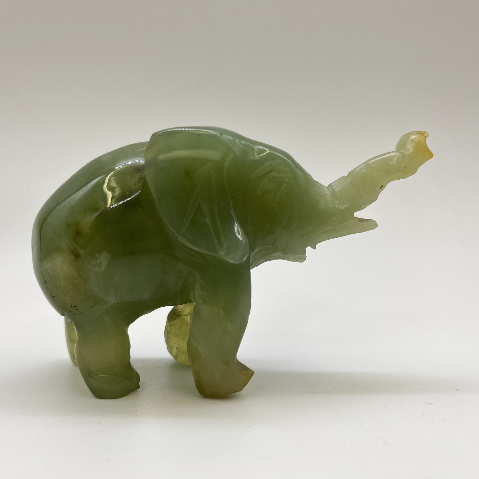 Статуэтка "Слон", поделочный камень, Азия, 2000-2010 гг.