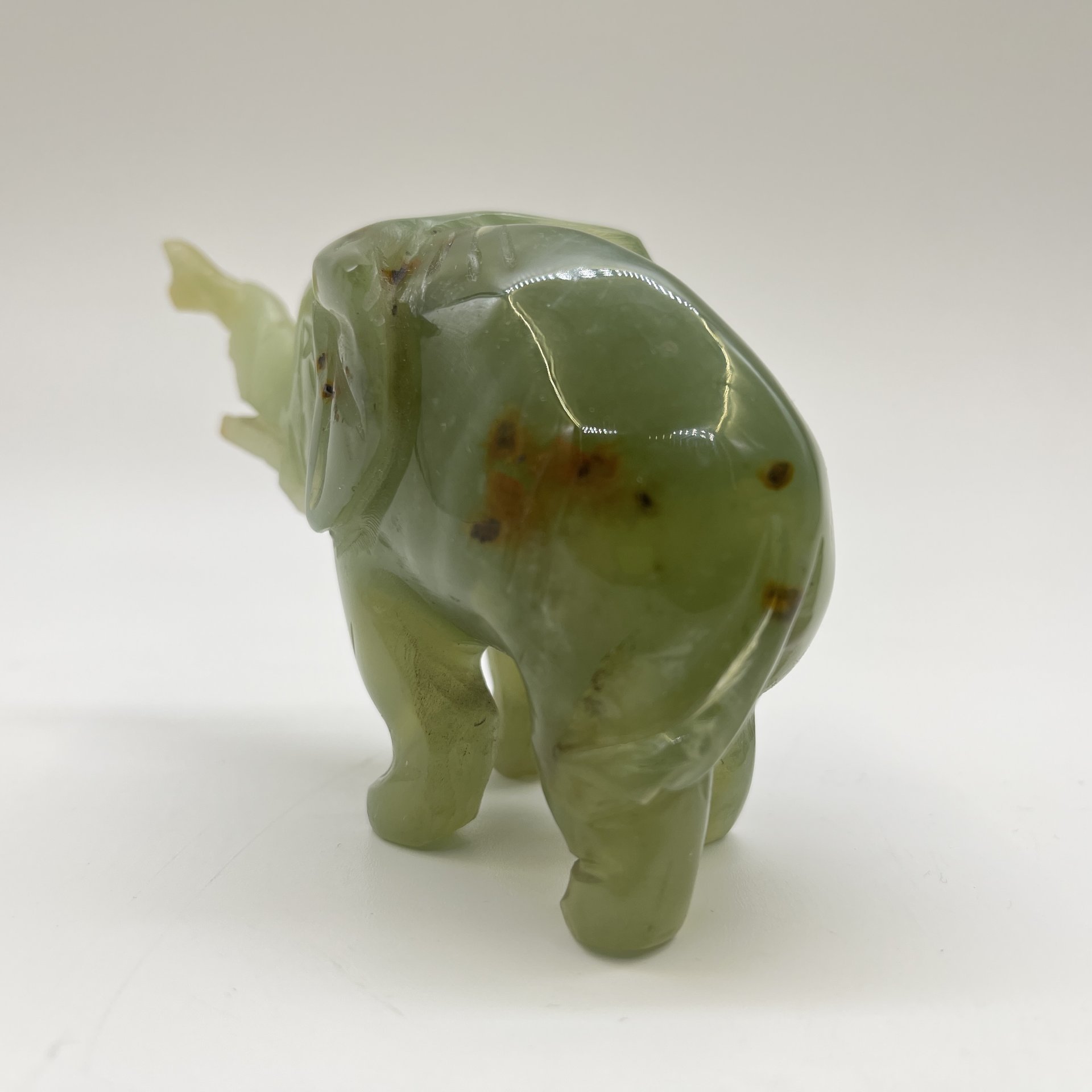 Статуэтка "Слон", поделочный камень, Азия, 2000-2010 гг.