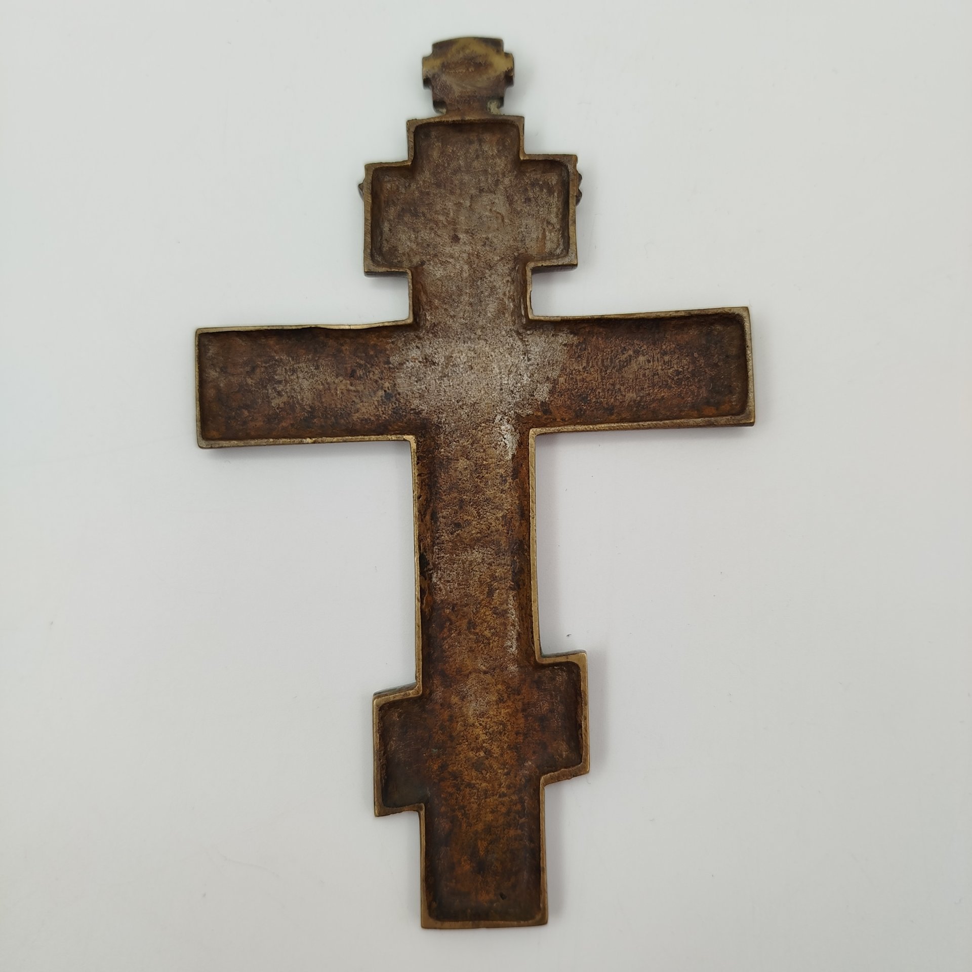 Крест киотный малый "Распятие Христово" (с оглавием)