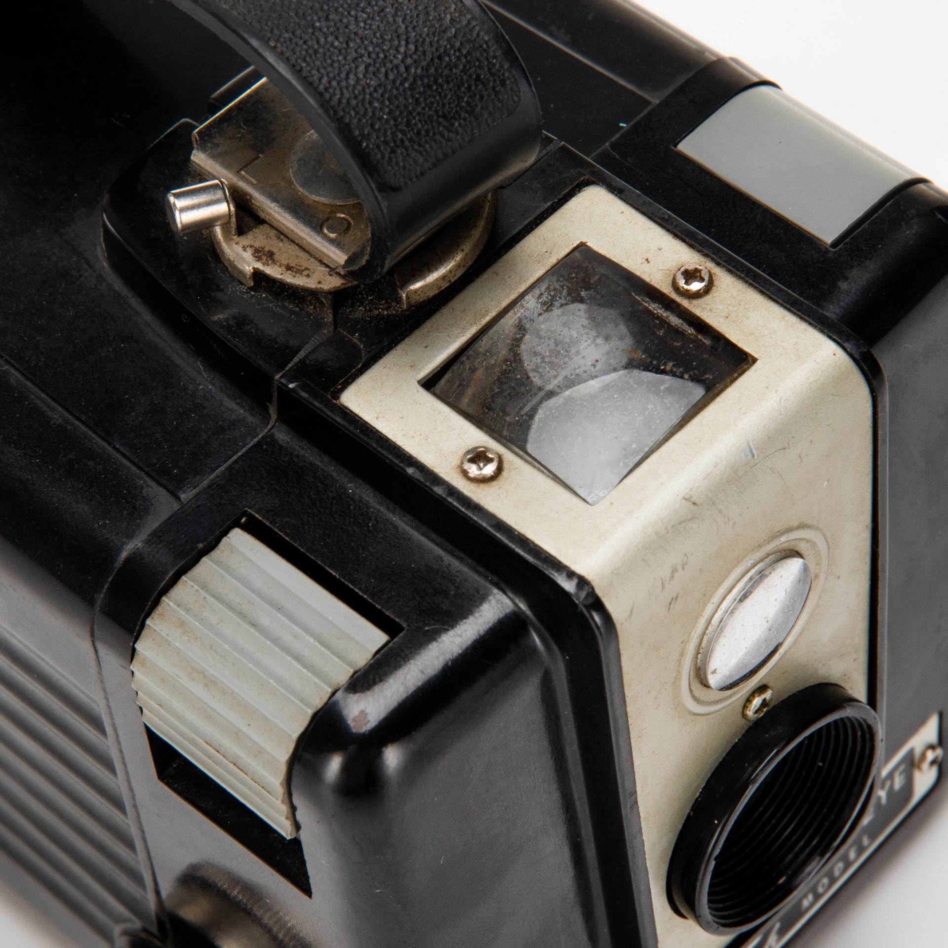 Фотоаппарат плёночный "Brownie Hawkeye" (Flash Model), бакелит, металл, пластик, стекло, Kodak, США, 1949-1961 гг., Kodak
