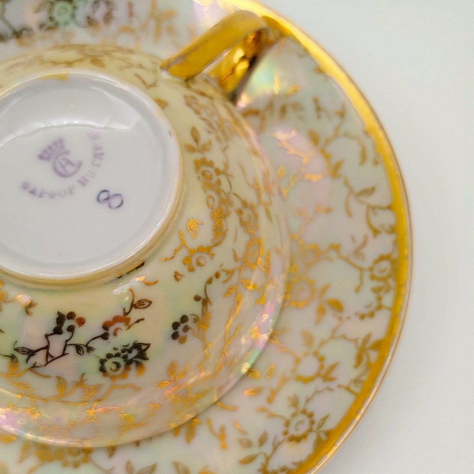 Чайная пара из сервиза "Мадонна", Carl Alberti