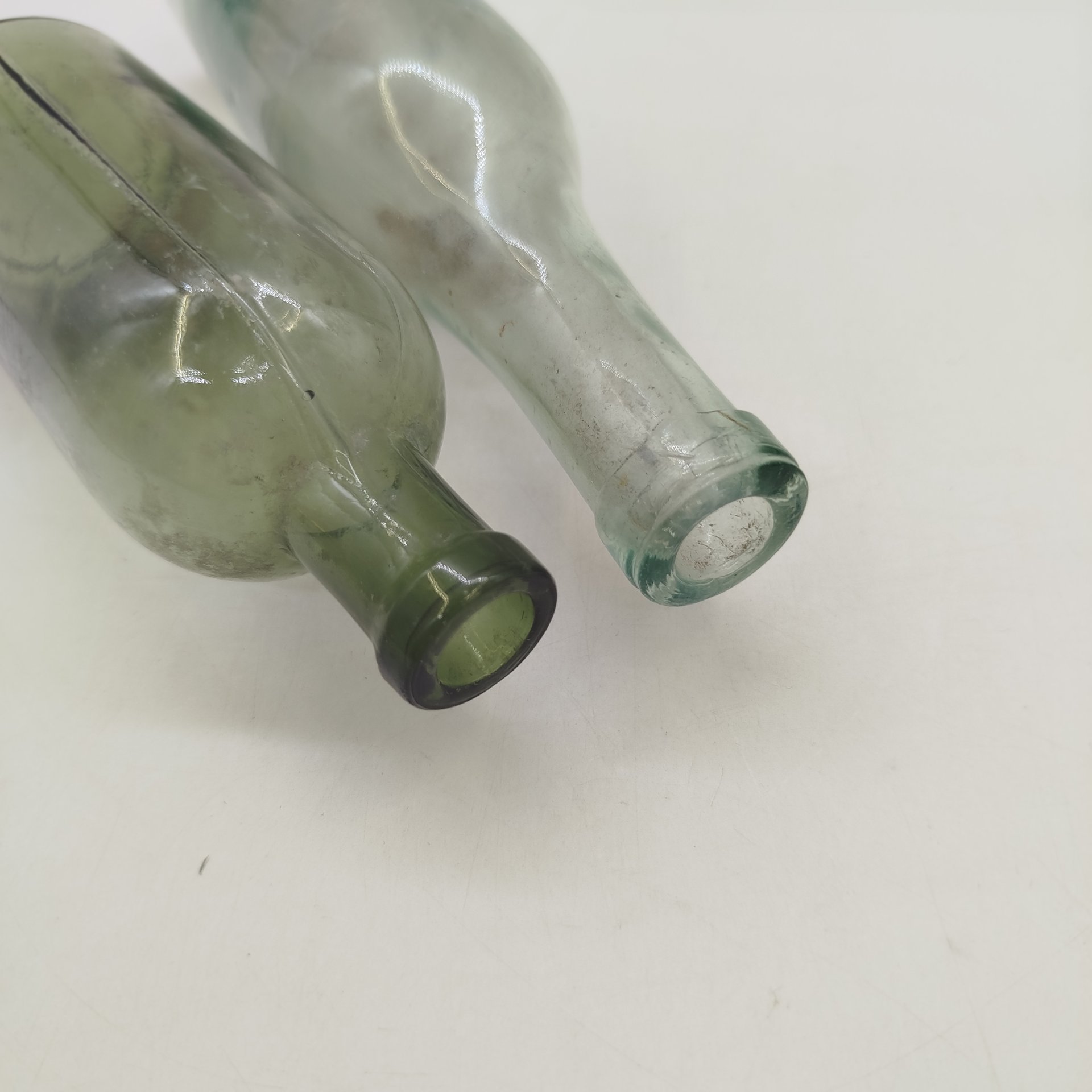 Набор из двух аптечных бутылок, стекло, Россия, 1900-1940 гг.