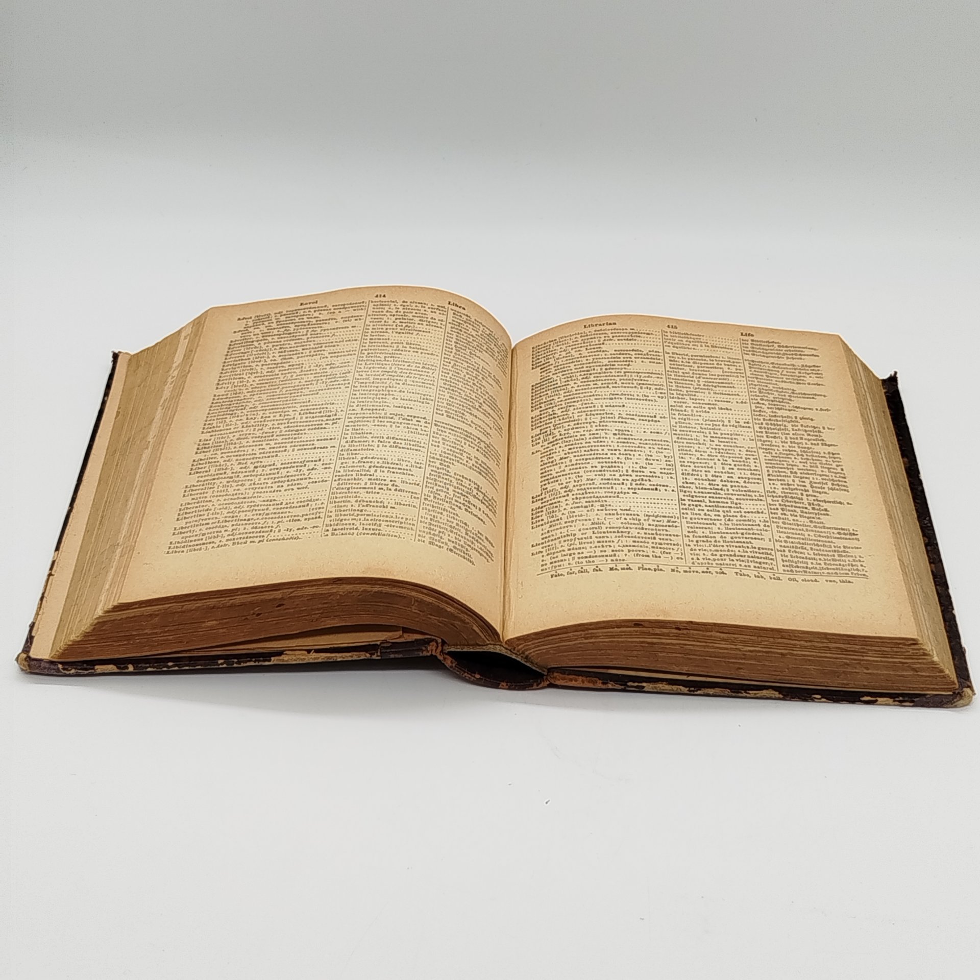 Словарь "New Parallel Dictionaries of the Russian, French, German and English Languages", автор C.H. Reiff, часть 4