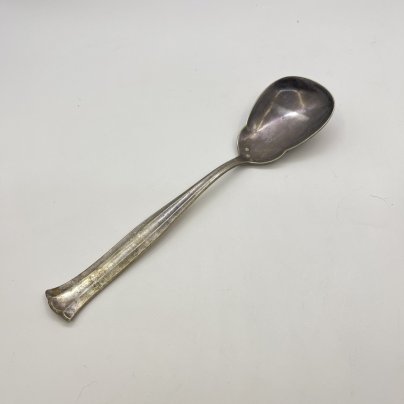Ложка сервировочная с лаконичным декором, August Wellner Söhne