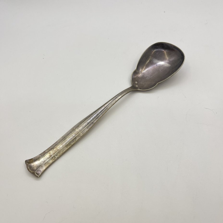 Ложка сервировочная с лаконичным декором, August Wellner Söhne