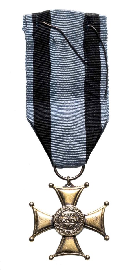 Орден "Virtuti Militari" 4 класса, бронза, эмаль, муаровая лента. ПНР (Польша), 1950-1980 гг.