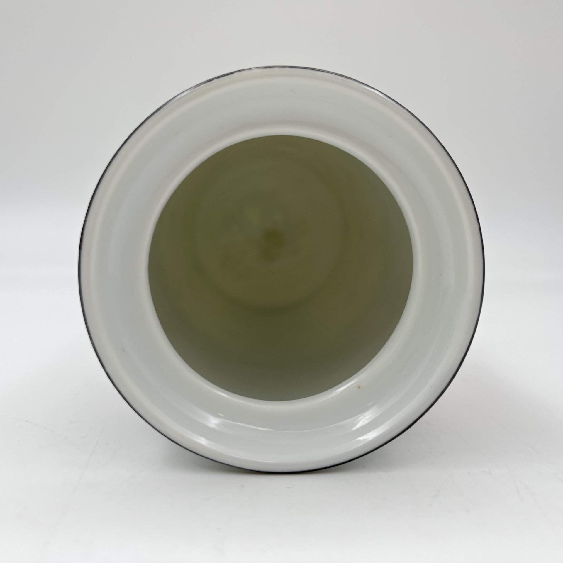 Банка (ваза) с цветочным декором, фарфор, деколь, Rosenthal (Розенталь), Германия, 1920-1940 гг.