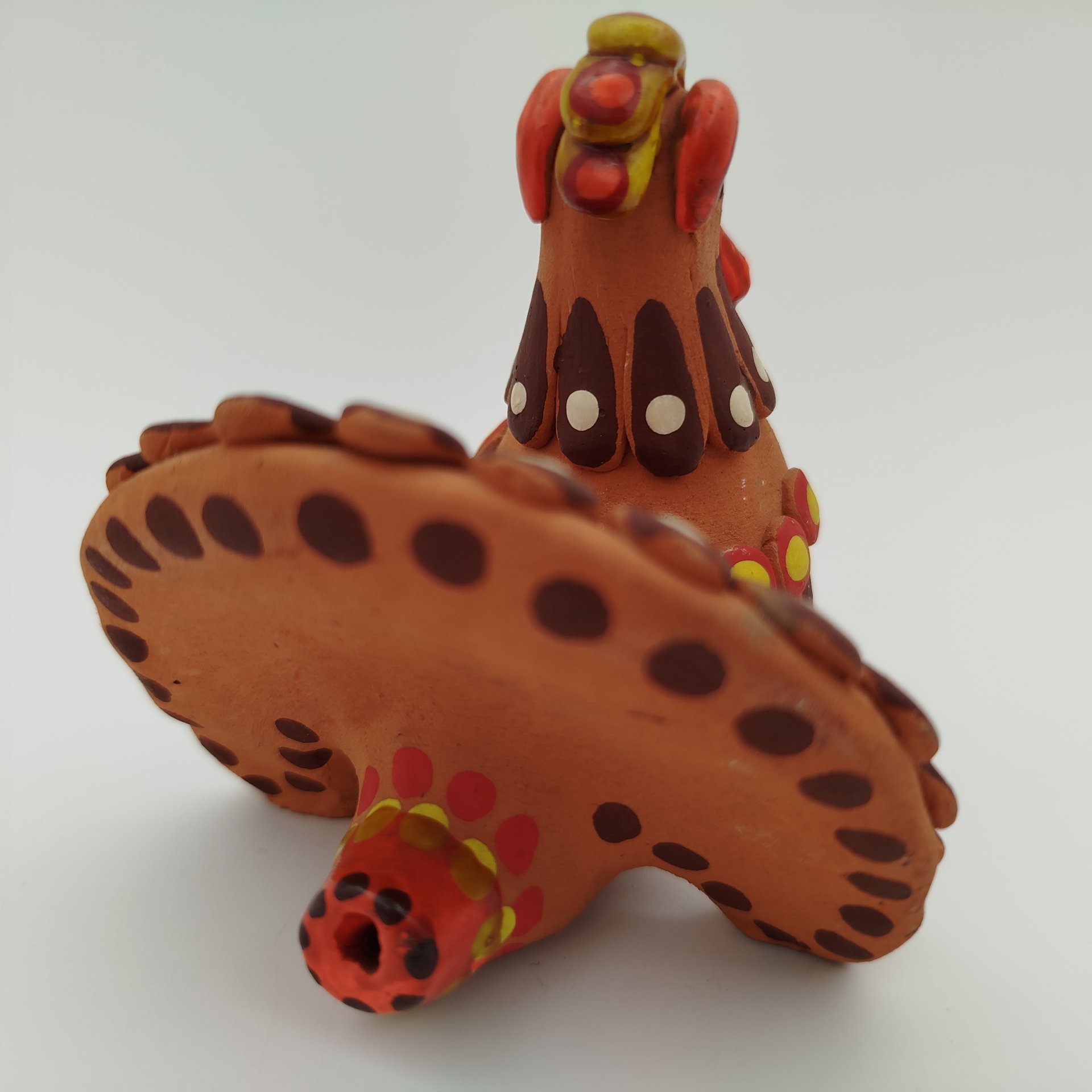 Игрушка "Индюк", Дымковская игрушка