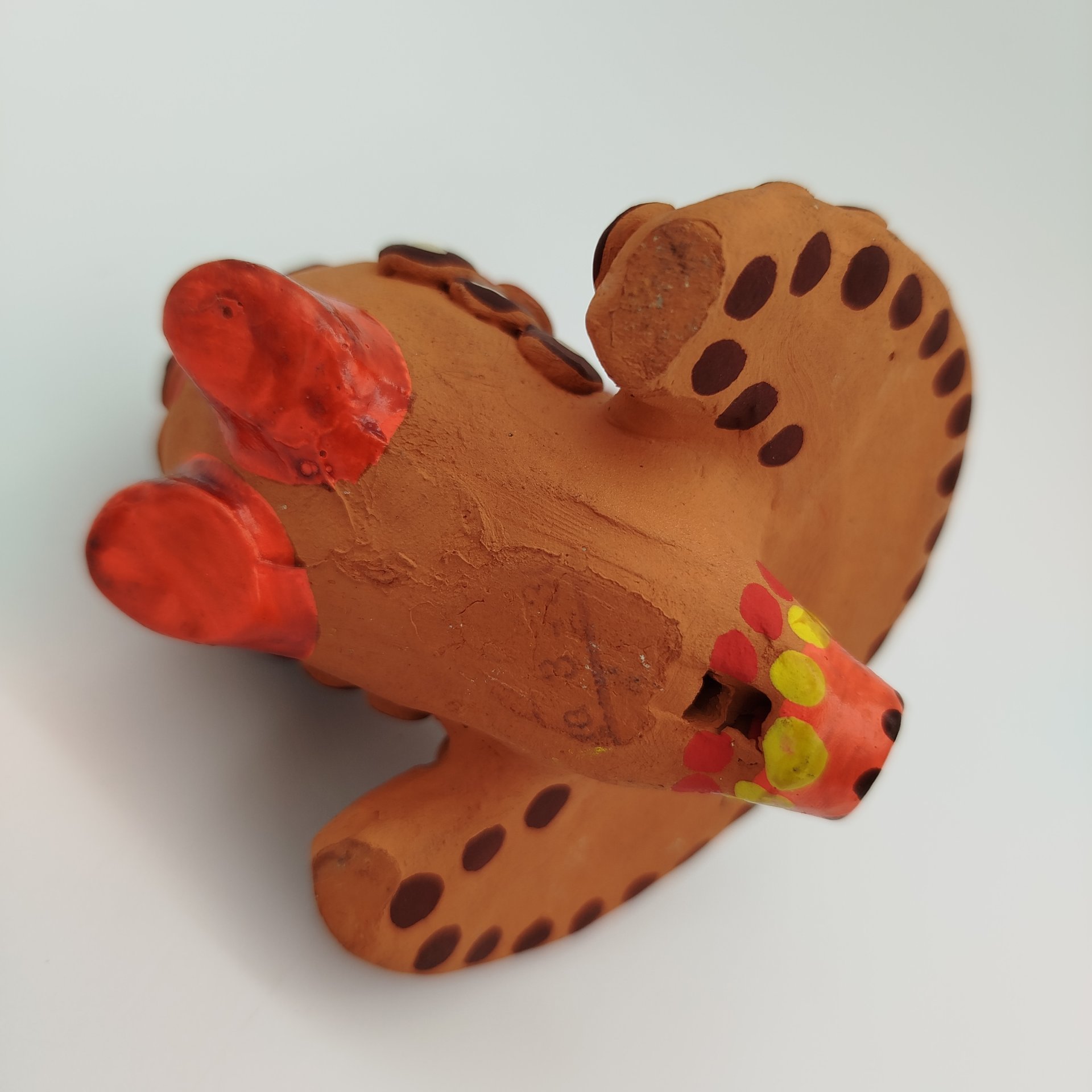 Игрушка "Индюк", Дымковская игрушка