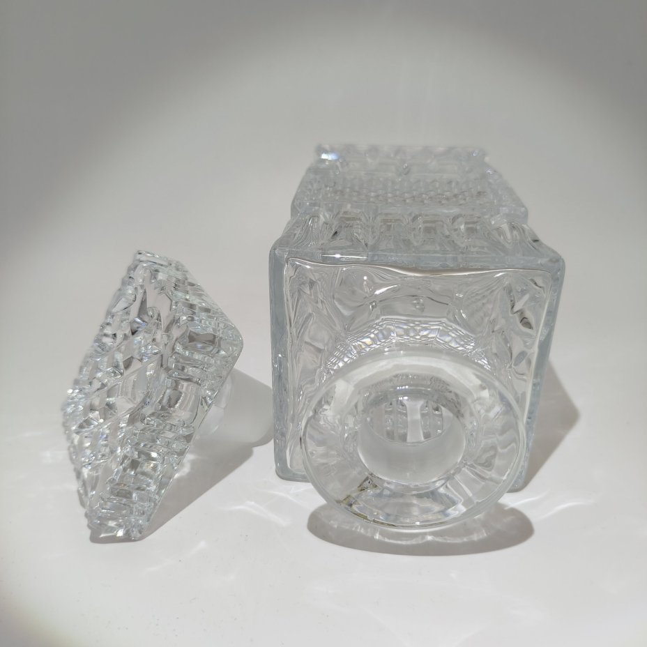 Штоф четырёхгранный "Brittany", Bohemia Crystal (Bohemia Glass)