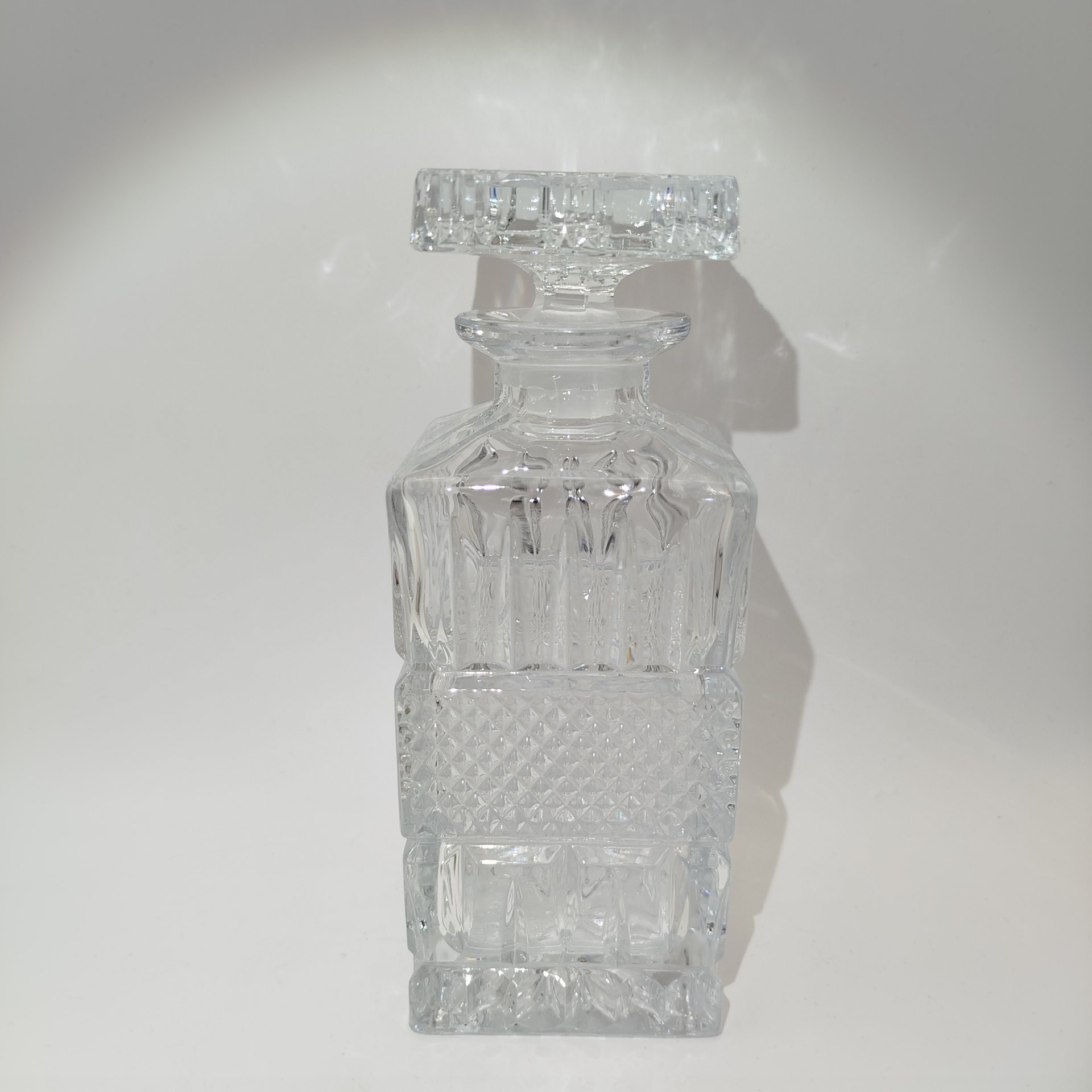 Штоф четырёхгранный "Brittany", Bohemia Crystal (Bohemia Glass)
