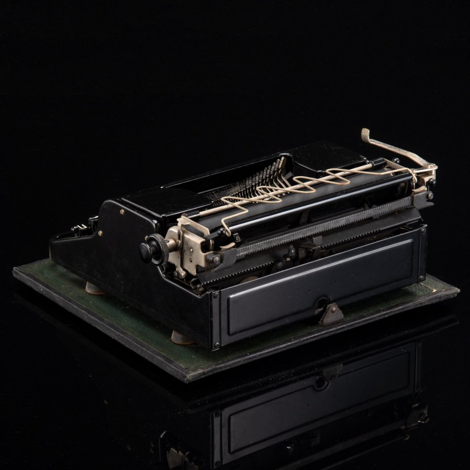 Машинка печатная модели "Progress", металл, полимерный материал, краска, Olympia Werke, Германия, 1930-1960 гг.
