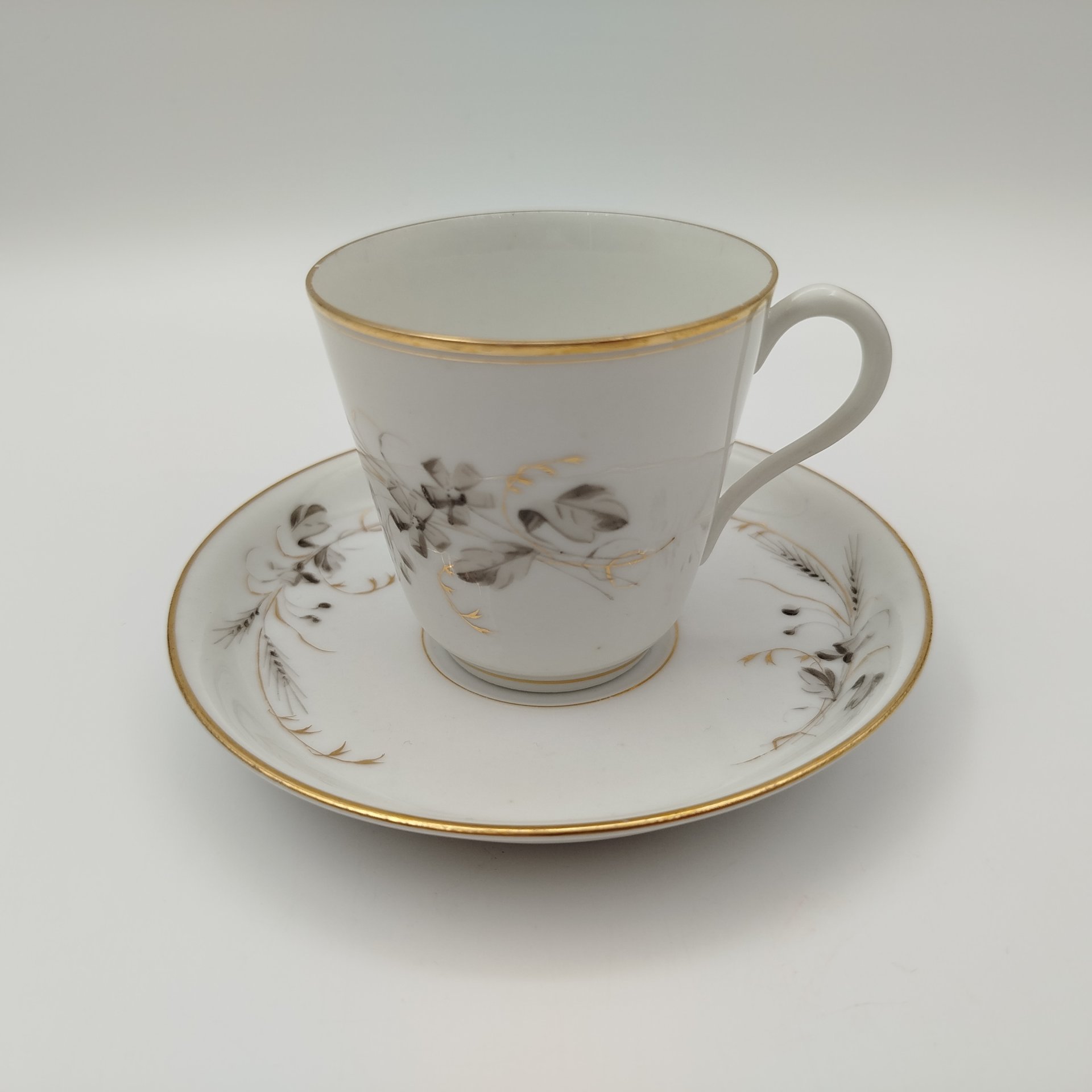 Пара чайная с декором из полевых цветов