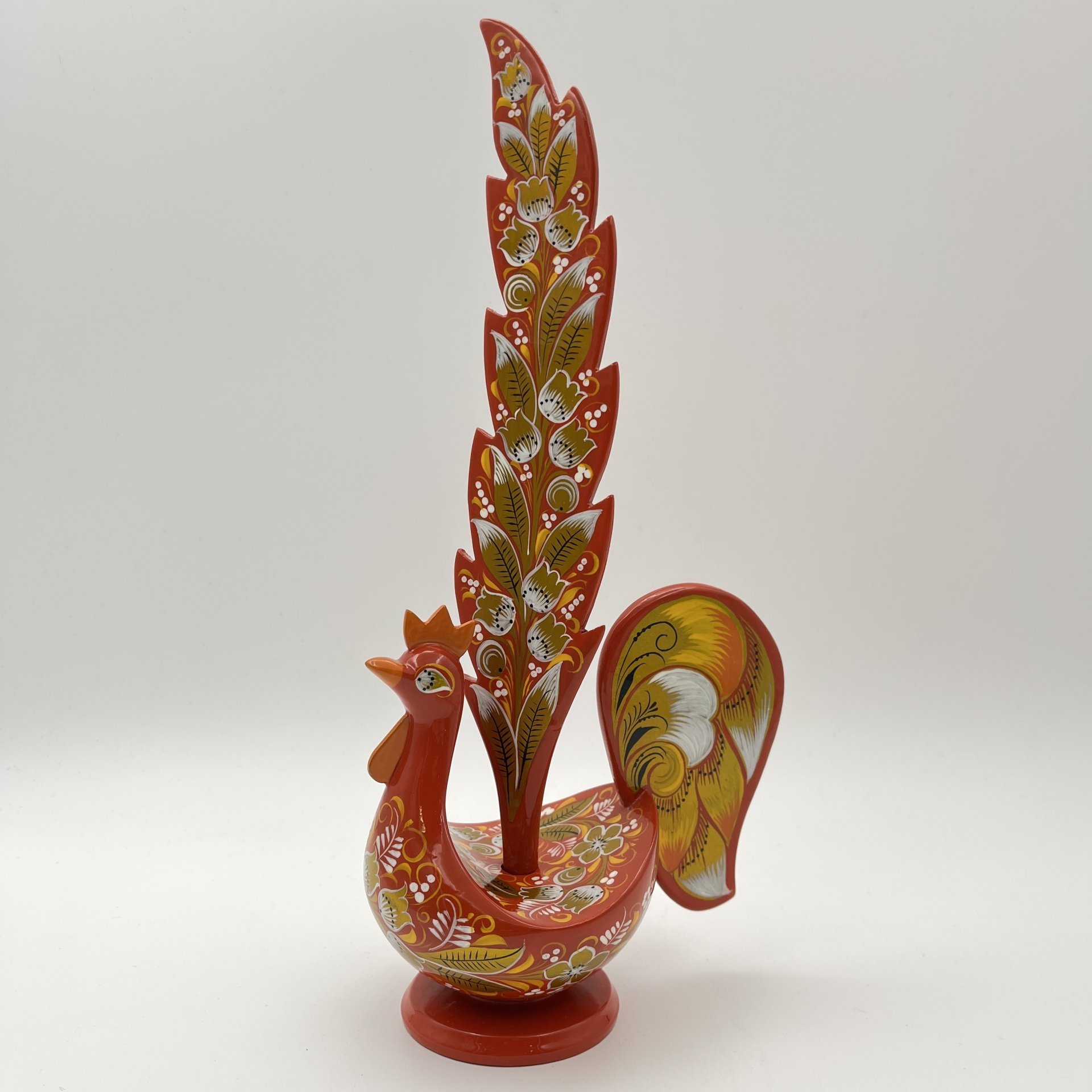 Письменный прибор "Жар-птица" в русском стиле, ЗАО "Хохломская роспись"