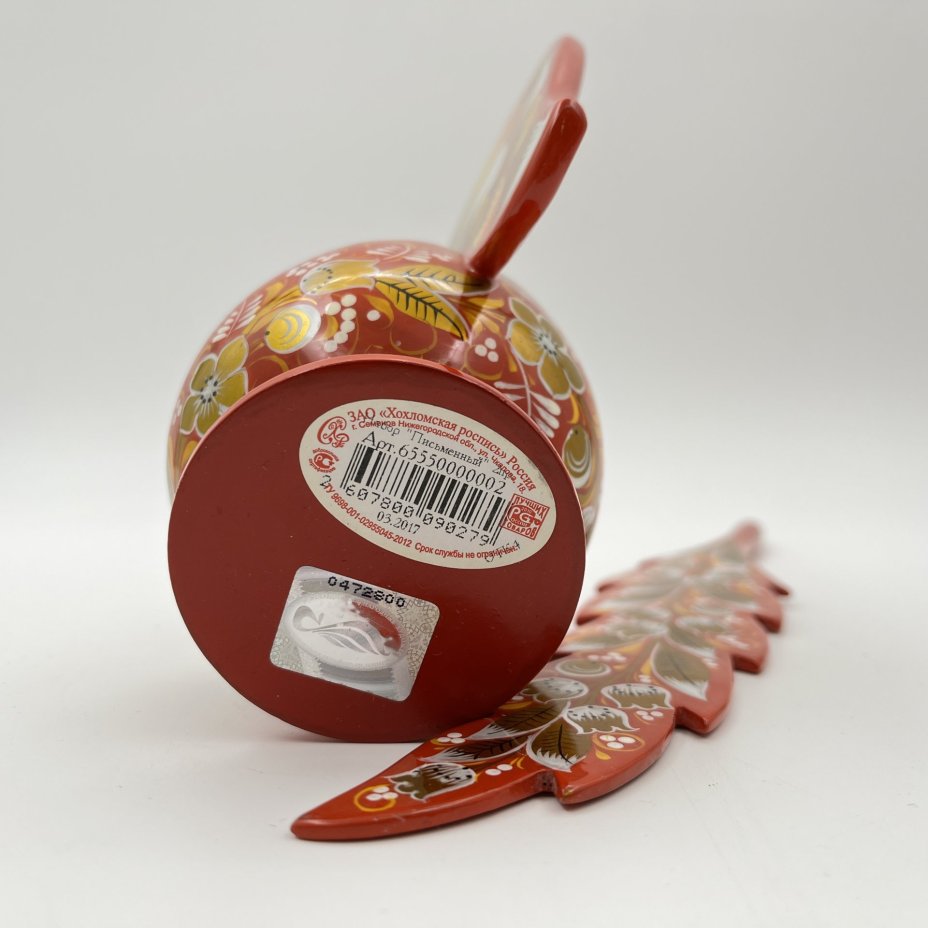 Письменный прибор "Жар-птица" в русском стиле, ЗАО "Хохломская роспись"