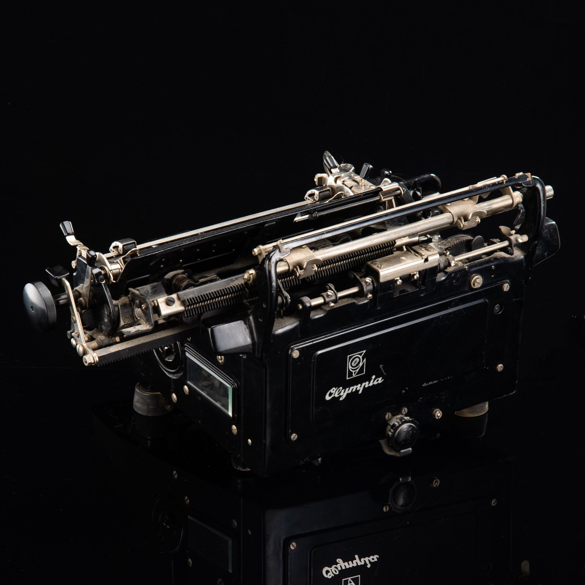 Машинка печатная "MOD 8", металл, краска, резина, Olympia Werke, Германия, 1930-1945 гг.