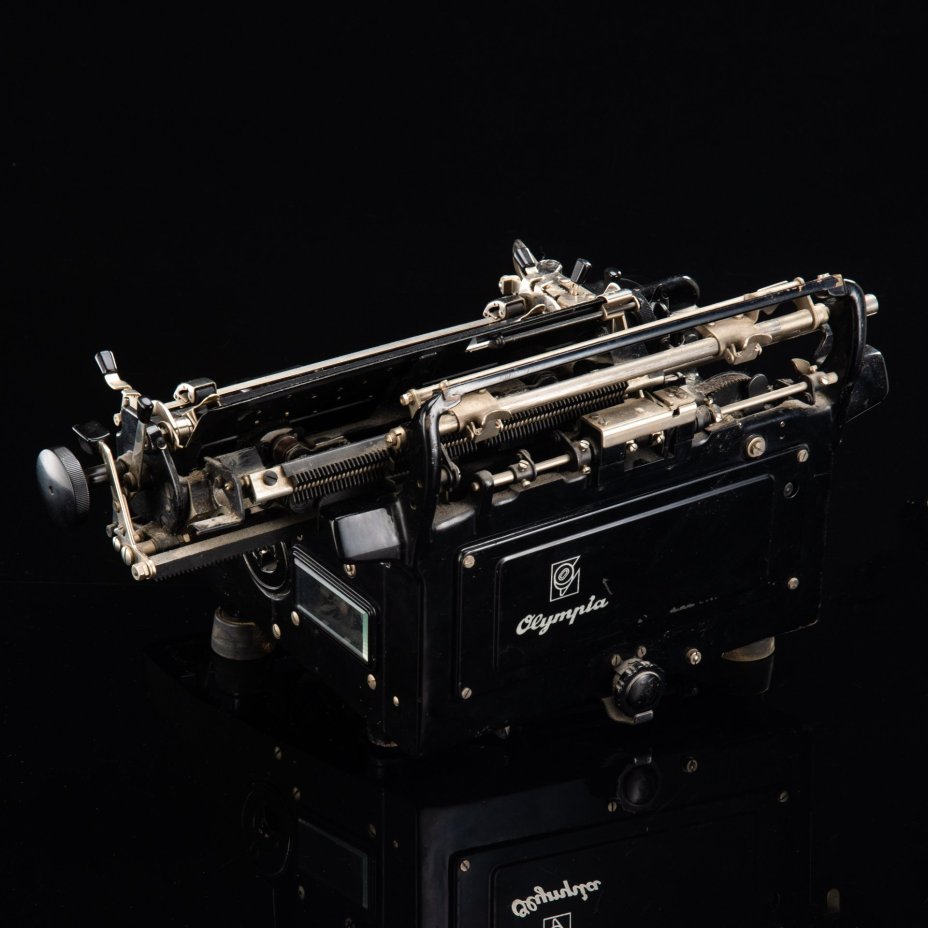 Машинка печатная "MOD 8", металл, краска, резина, Olympia Werke, Германия, 1930-1945 гг.