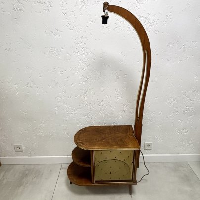 Тумба барная с торшером