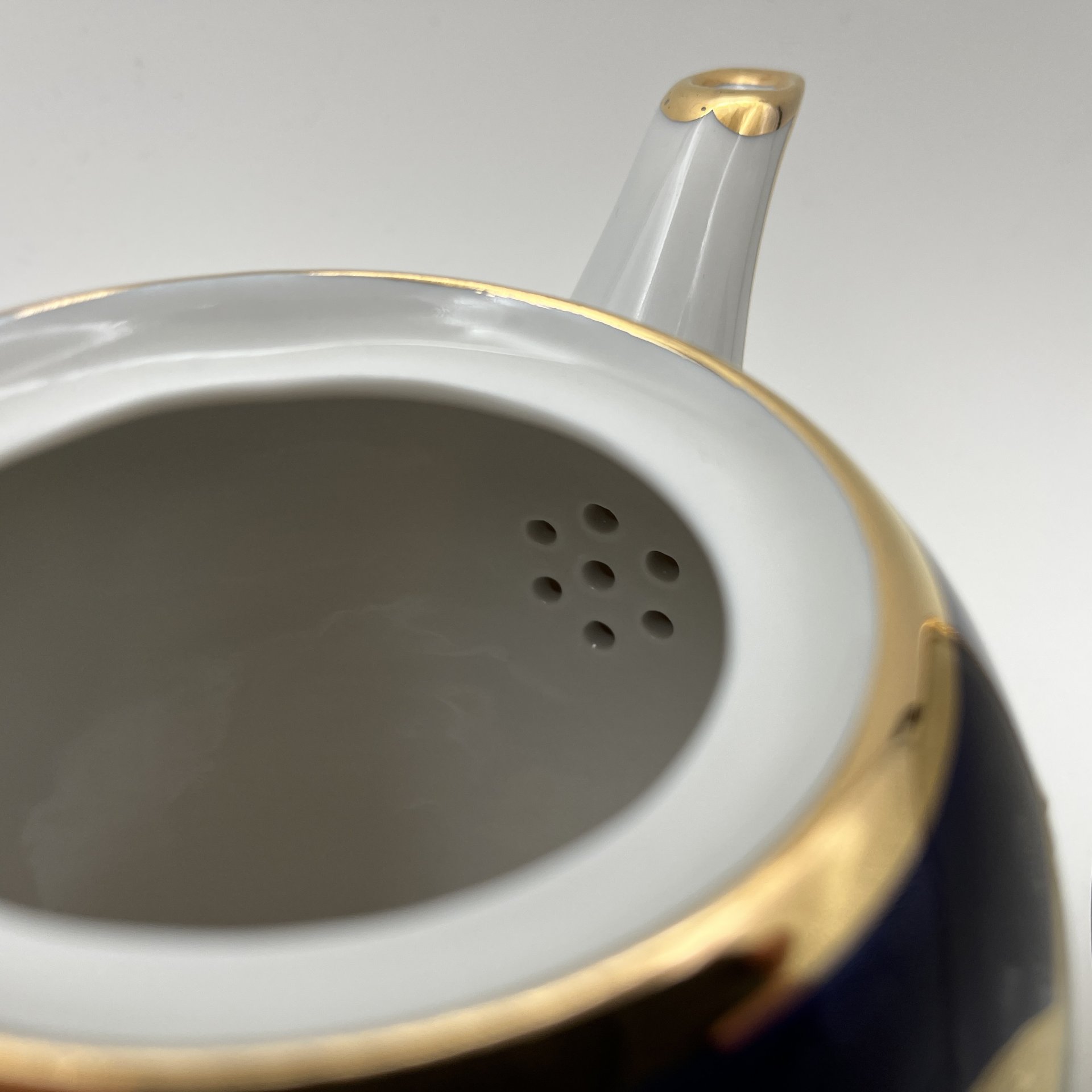 Набор чайный с цветочным декором на 5 персон (9 предметов)