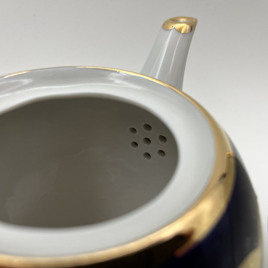 Набор чайный с цветочным декором на 5 персон (9 предметов)