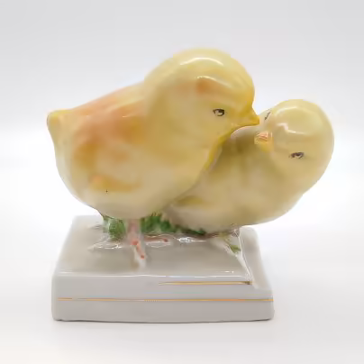 Статуэтка "Цыплята", Cluj-Napoca Porcelain