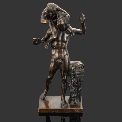 Скульптура "Дионис и Сатир"