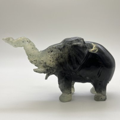 Статуэтка "Слон", поделочный камень, Азия, 2000-2010 гг.