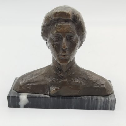 Бюст А. Блока, скульптор А.А. Бичуков