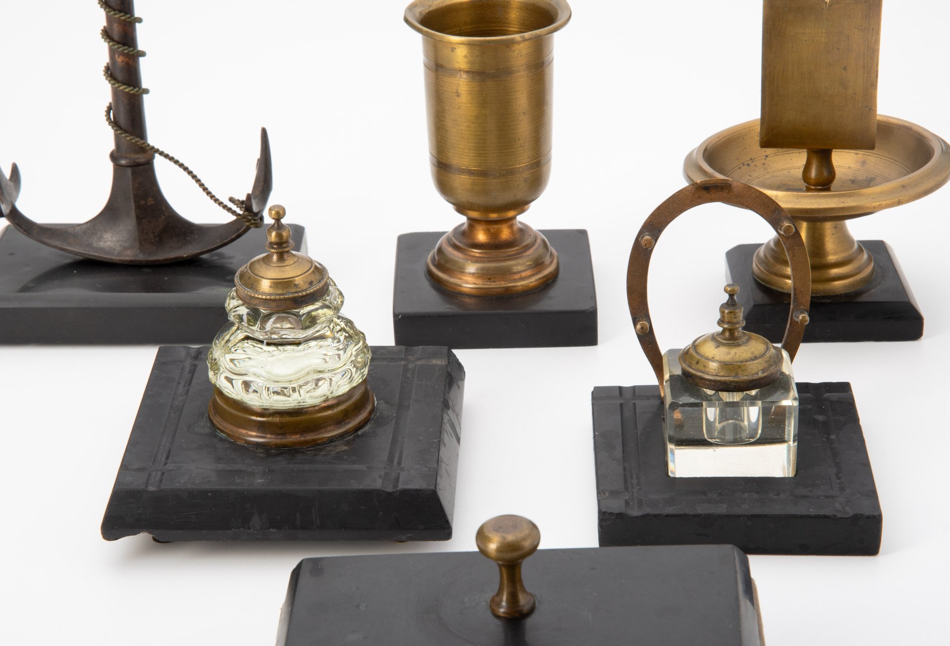 Прибор письменный с якорем (6 предметов)