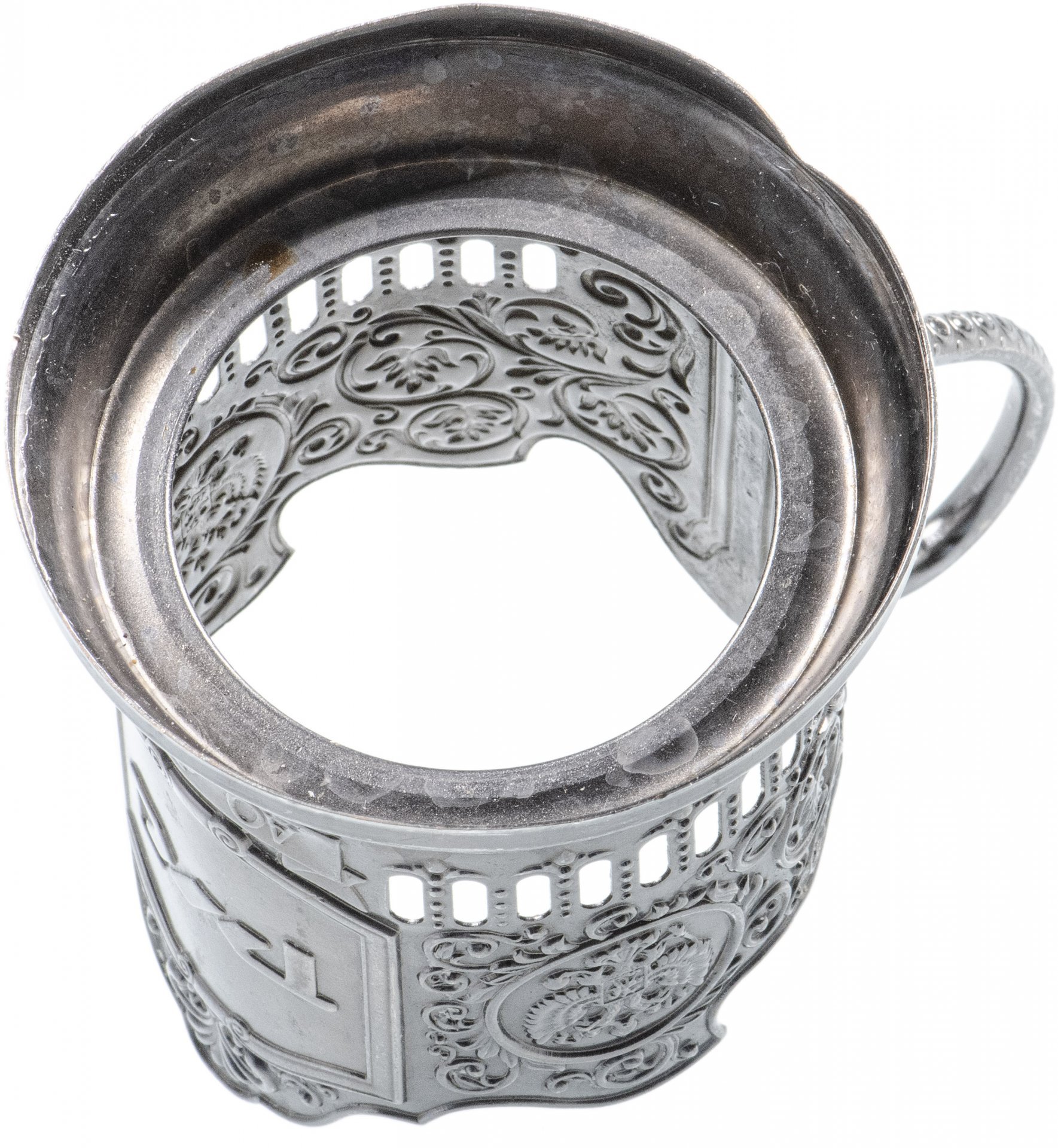 Подстаканник "РЖД", мельхиор, Россия, 2000-2010 гг.