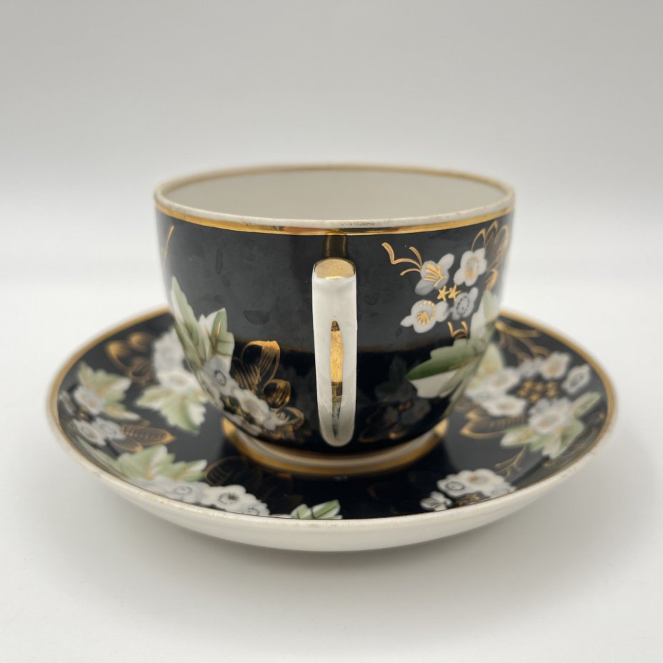 Пара чайная "Цветущая калина", форма "Стандарт"