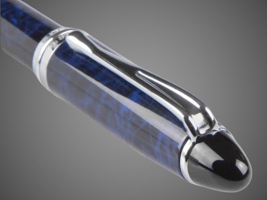 Шариковая ручка Aurora Ipsilon Lacca Blue Night CT, в подарочной коробке, Лаки и смолы: лак, хром