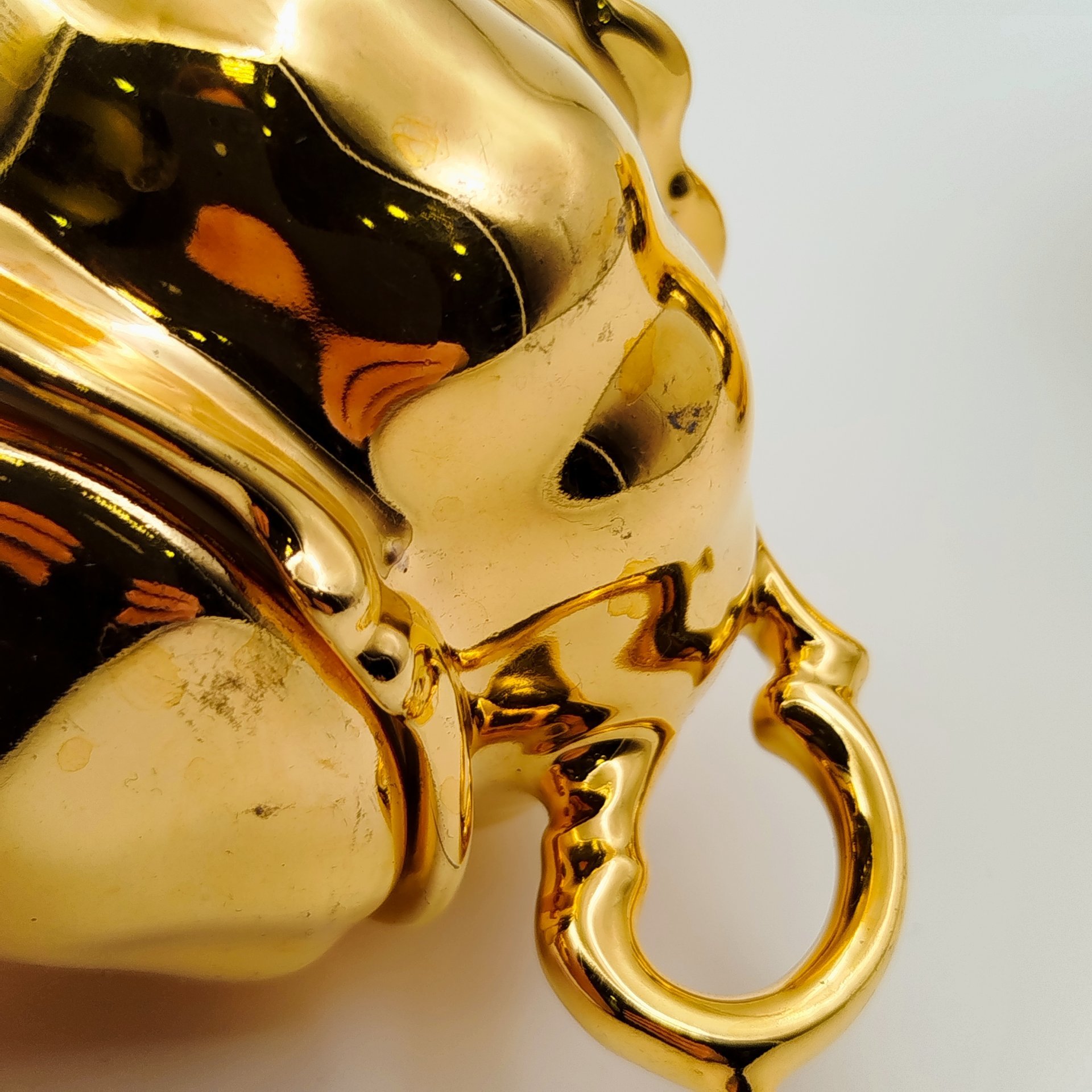 Сервиз кофейный на 4 персоны (11 предметов), покрытый золочением, фарфор, золочение, Бавария, 1950-1970 гг.