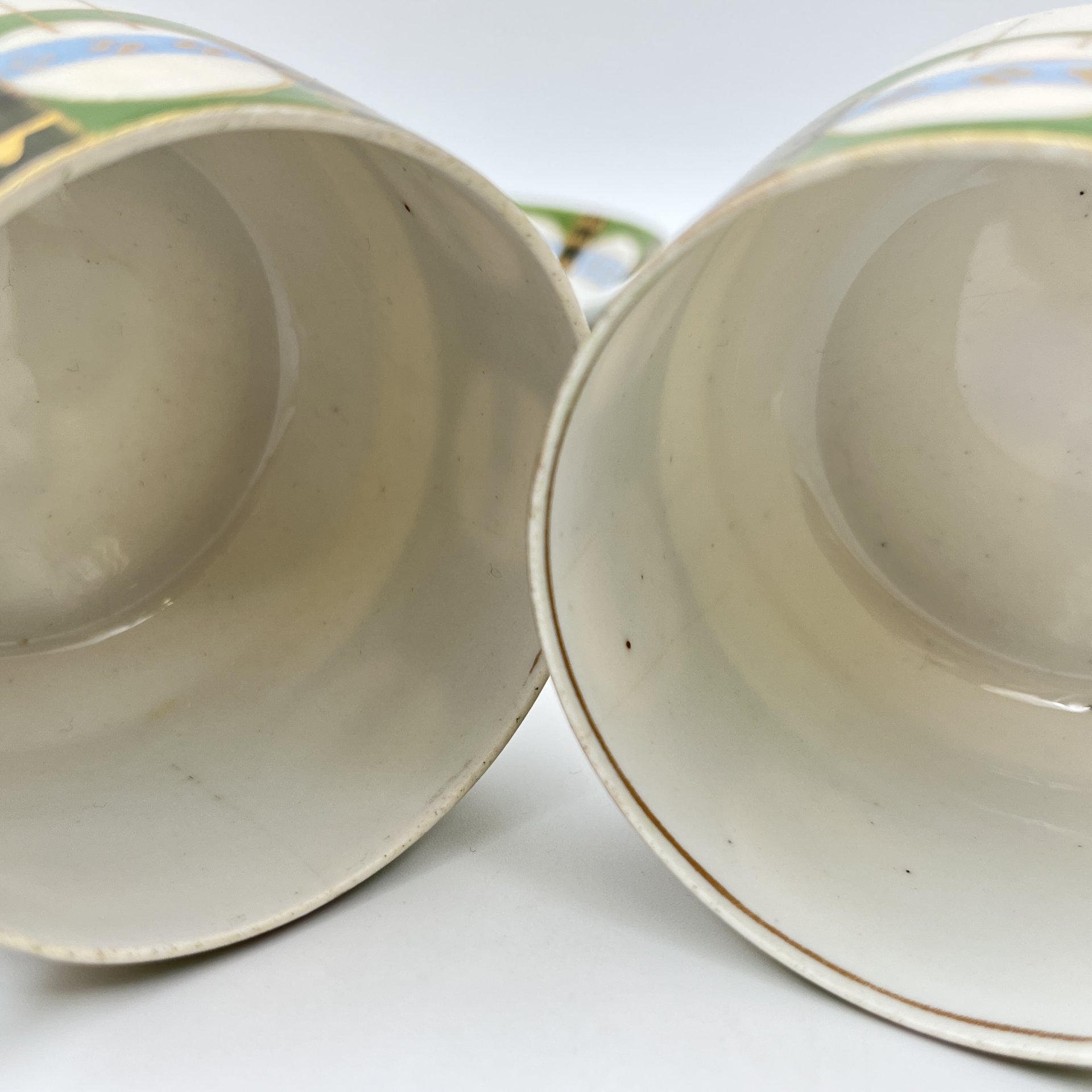 Набор чайный пар с геометрическим декором на 3 персоны