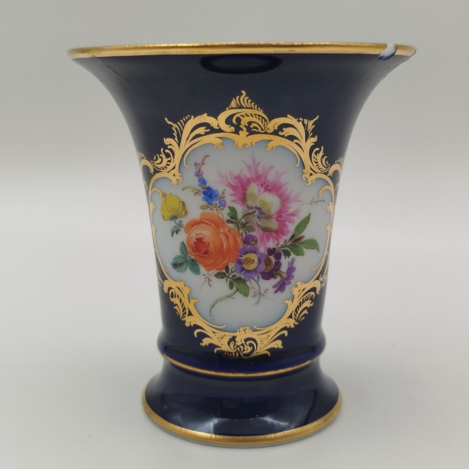 Ваза (маленькая) "Мейсенский букет", Meissen (Мейсенский фарфор)