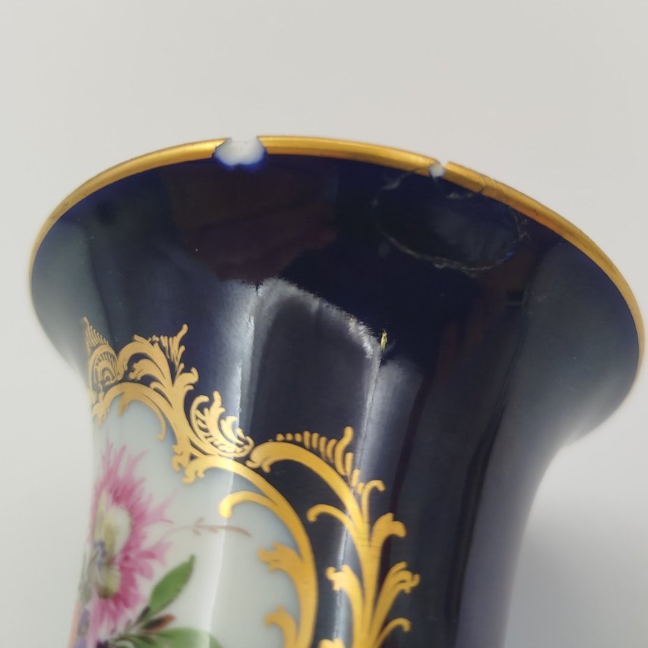 Ваза (маленькая) "Мейсенский букет", Meissen (Мейсенский фарфор)