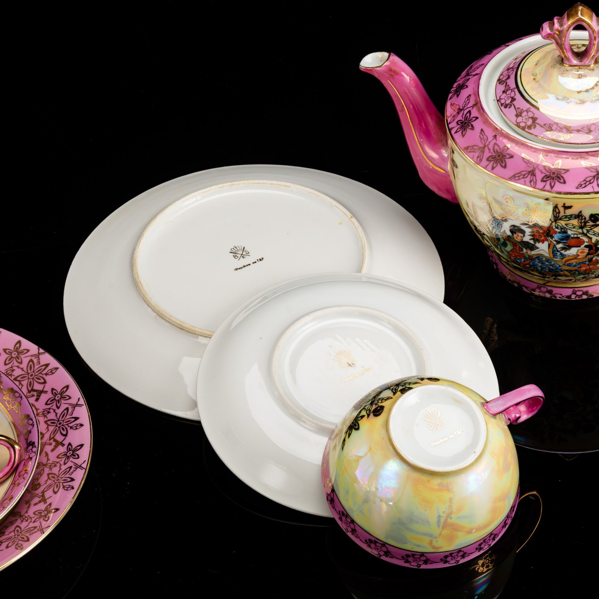 Сервиз чайный тет-а-тет "Гейша" (7 предметов)