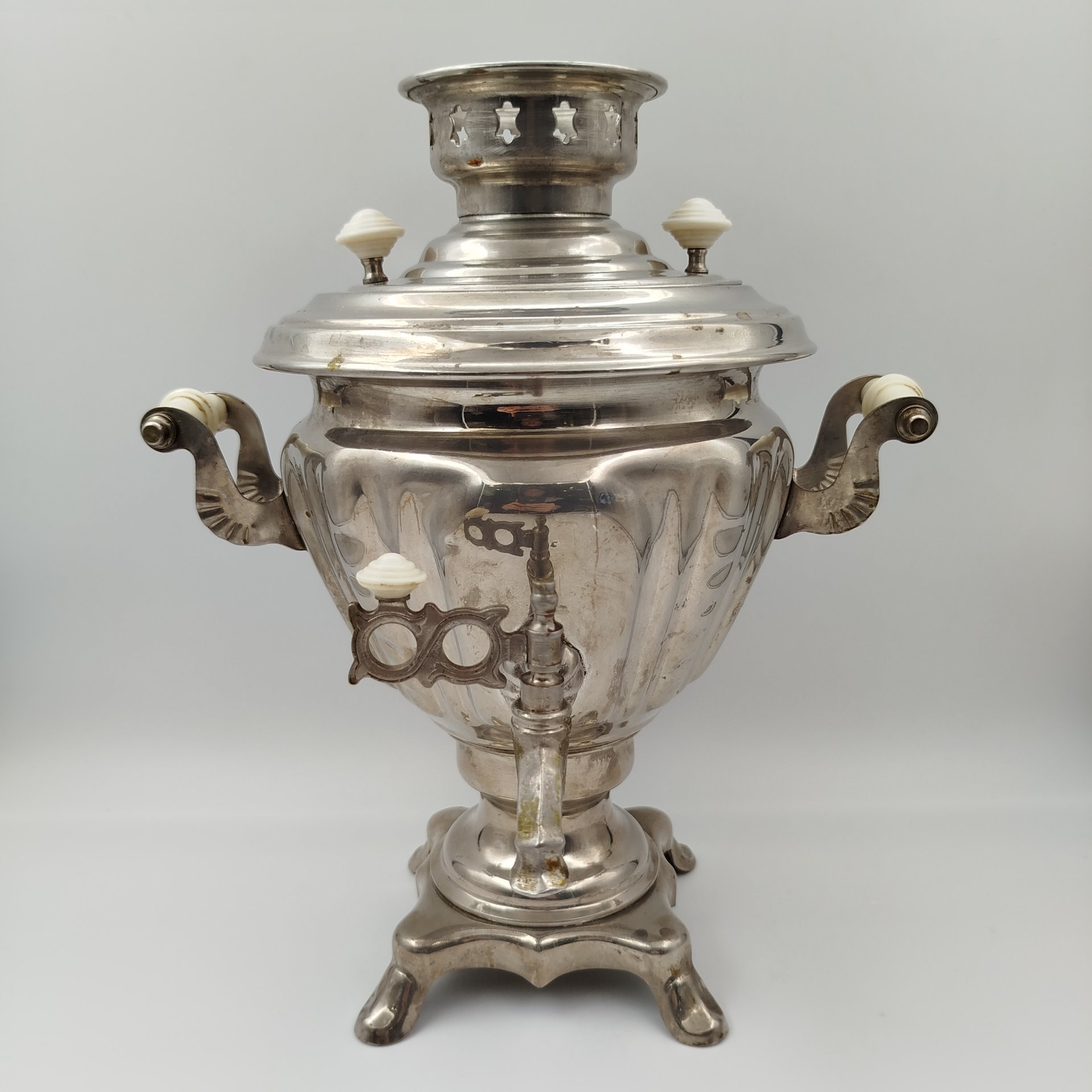 Самовар электрический, металл, пластик, Тульский машиностроительный завод «Штамп» им. Б.Л. Ванникова, СССР, 1973 г.