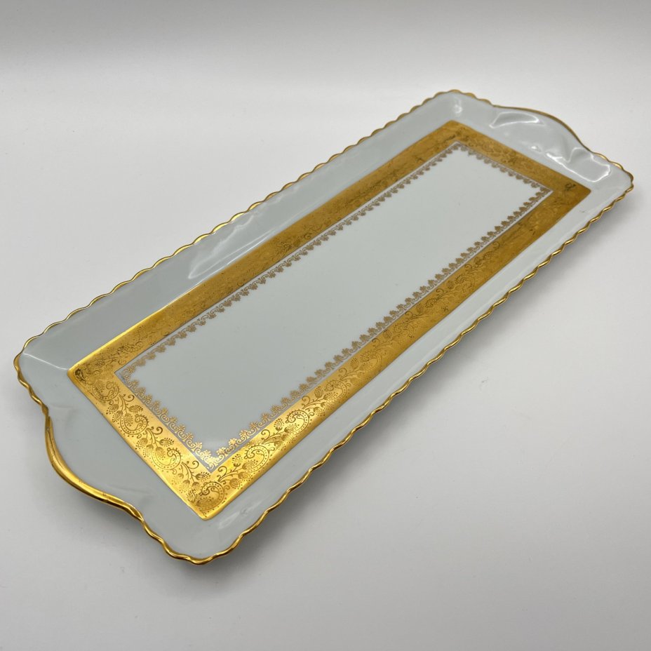 Поднос (рулетница) с растительным декором, ADP France