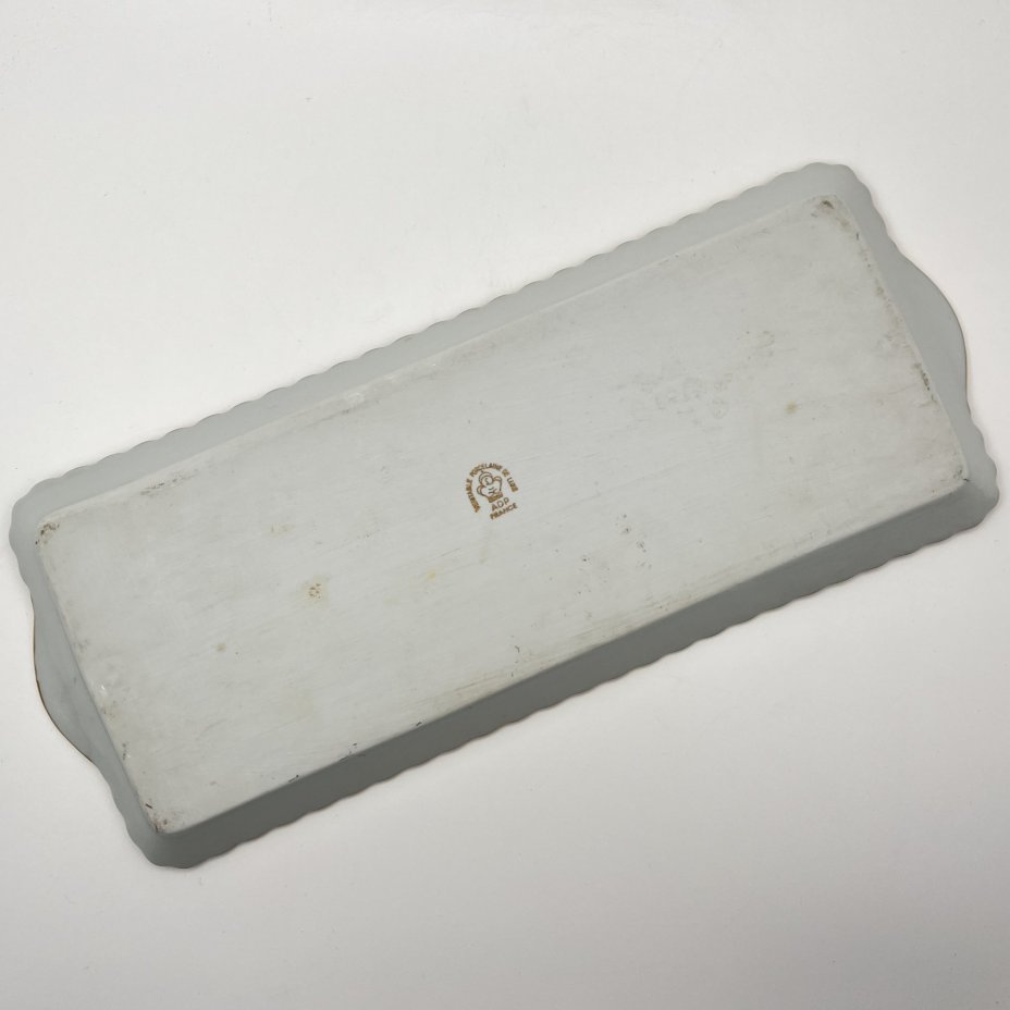 Поднос (рулетница) с растительным декором, ADP France