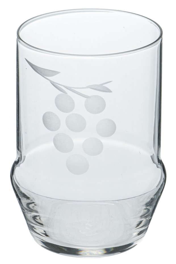 Набор из 7 предметов (штоф и 6 стаканов), стекло, СССР, 1970-1980 гг.