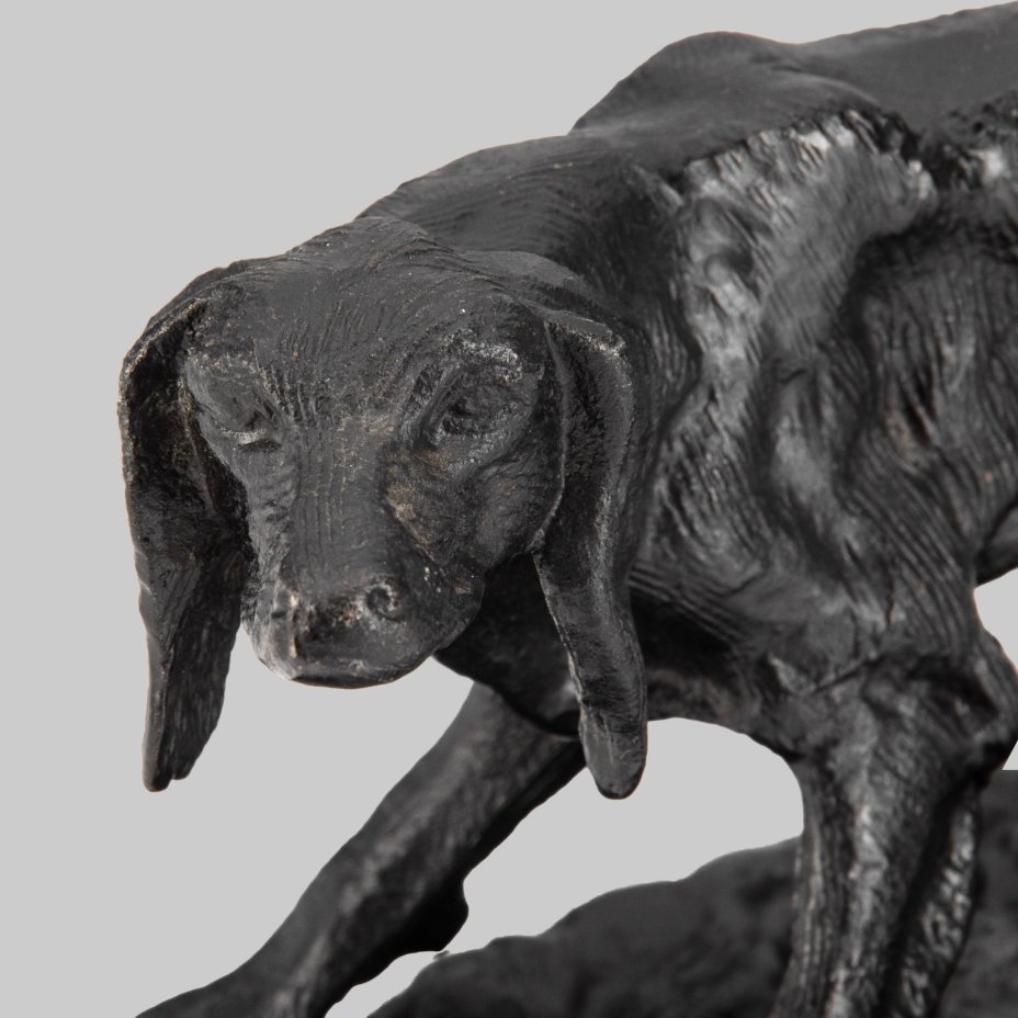 Статуэтка  "Сеттер" ("Собака"), Кусинский чугунолитейный завод (?)