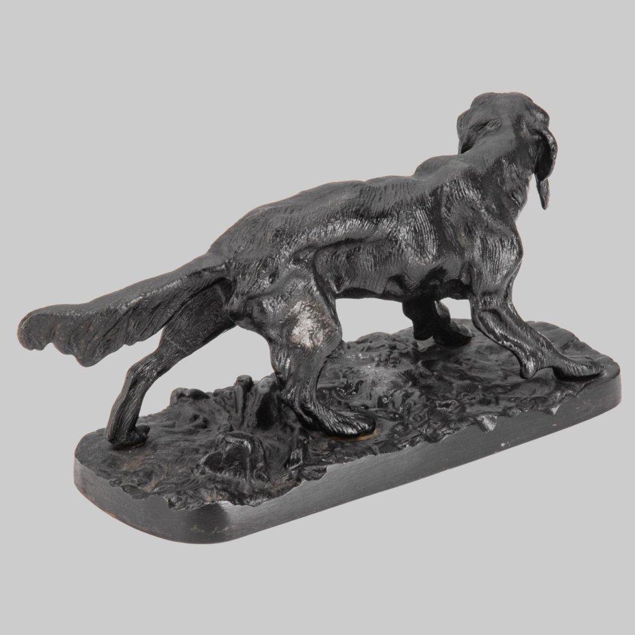 Статуэтка  "Сеттер" ("Собака"), Кусинский чугунолитейный завод (?)