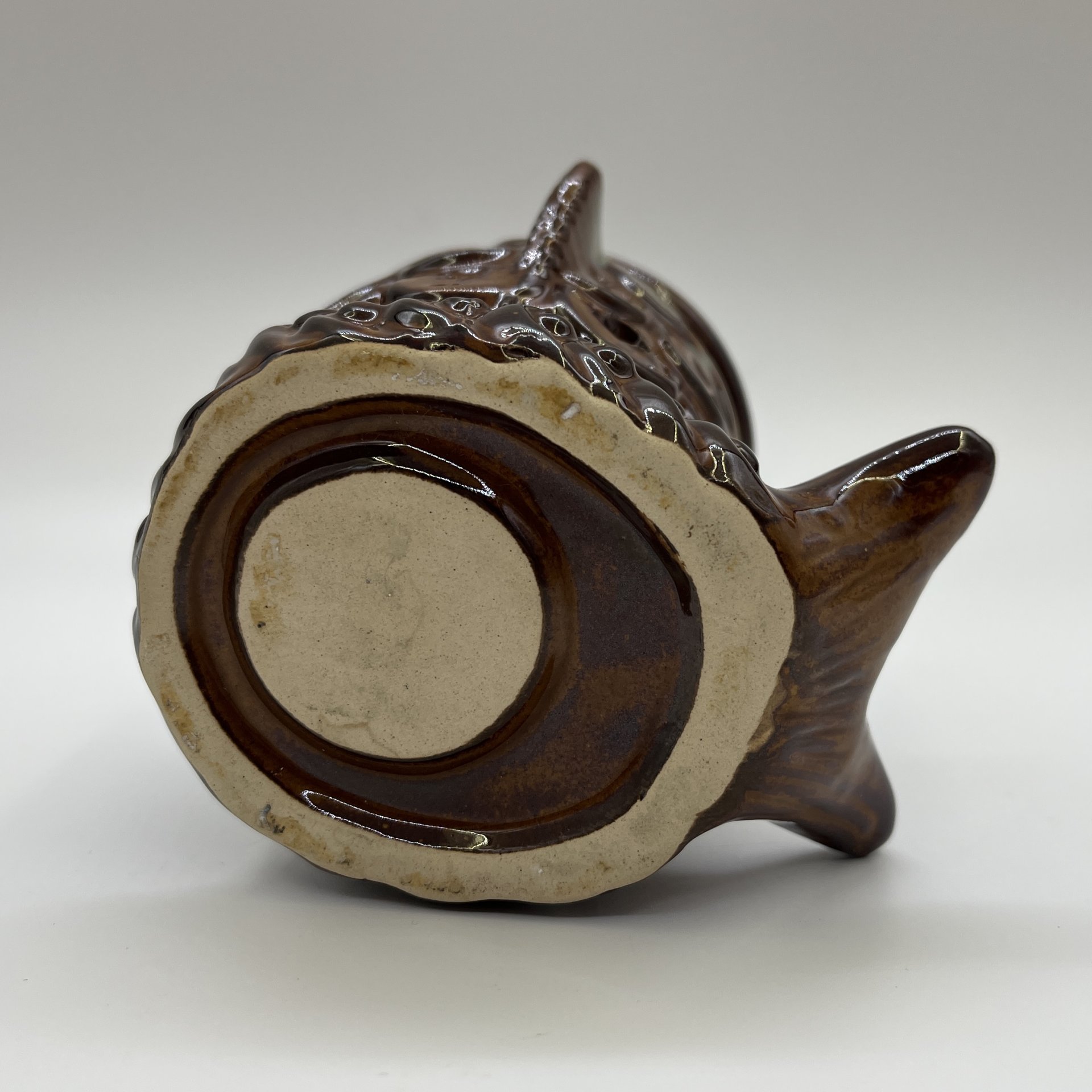 Подсвечник (ароматница) в виде рыбы, керамика, цветные поливы, Россия, 2000-2010 гг.