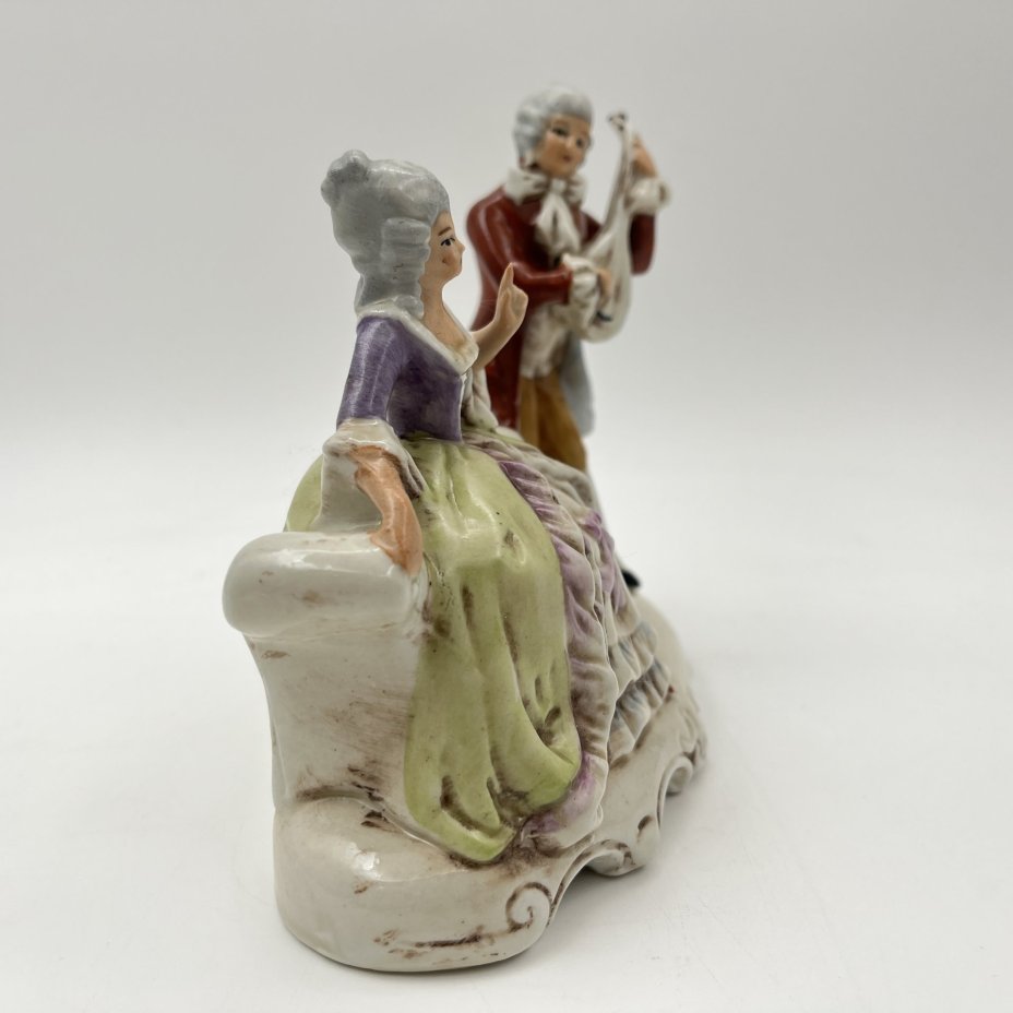 Статуэтка "Музыкальный концерт", фарфор, роспись, Carl Schneiders Erben, Германия, 1952-1970 гг.