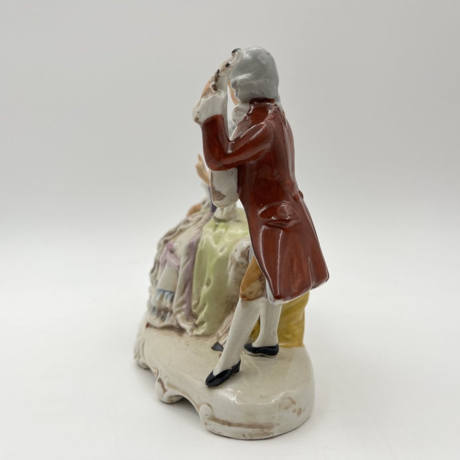 Статуэтка "Музыкальный концерт", фарфор, роспись, Carl Schneiders Erben, Германия, 1952-1970 гг.