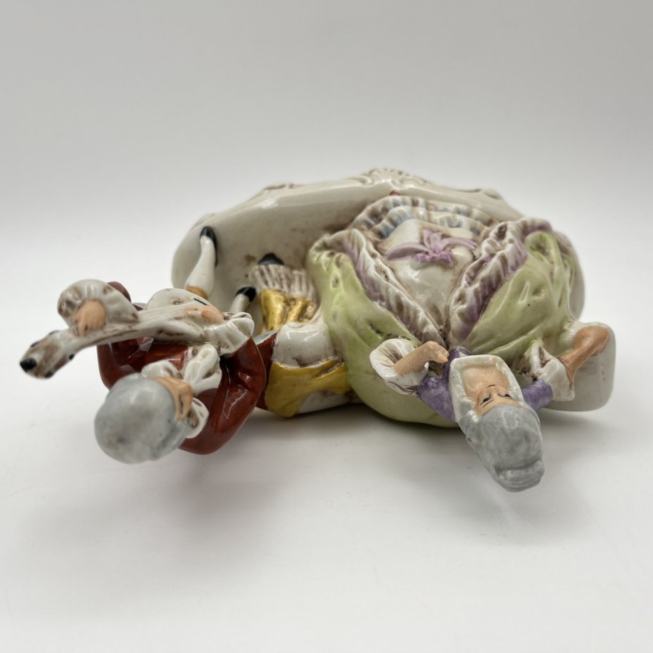 Статуэтка "Музыкальный концерт", фарфор, роспись, Carl Schneiders Erben, Германия, 1952-1970 гг.