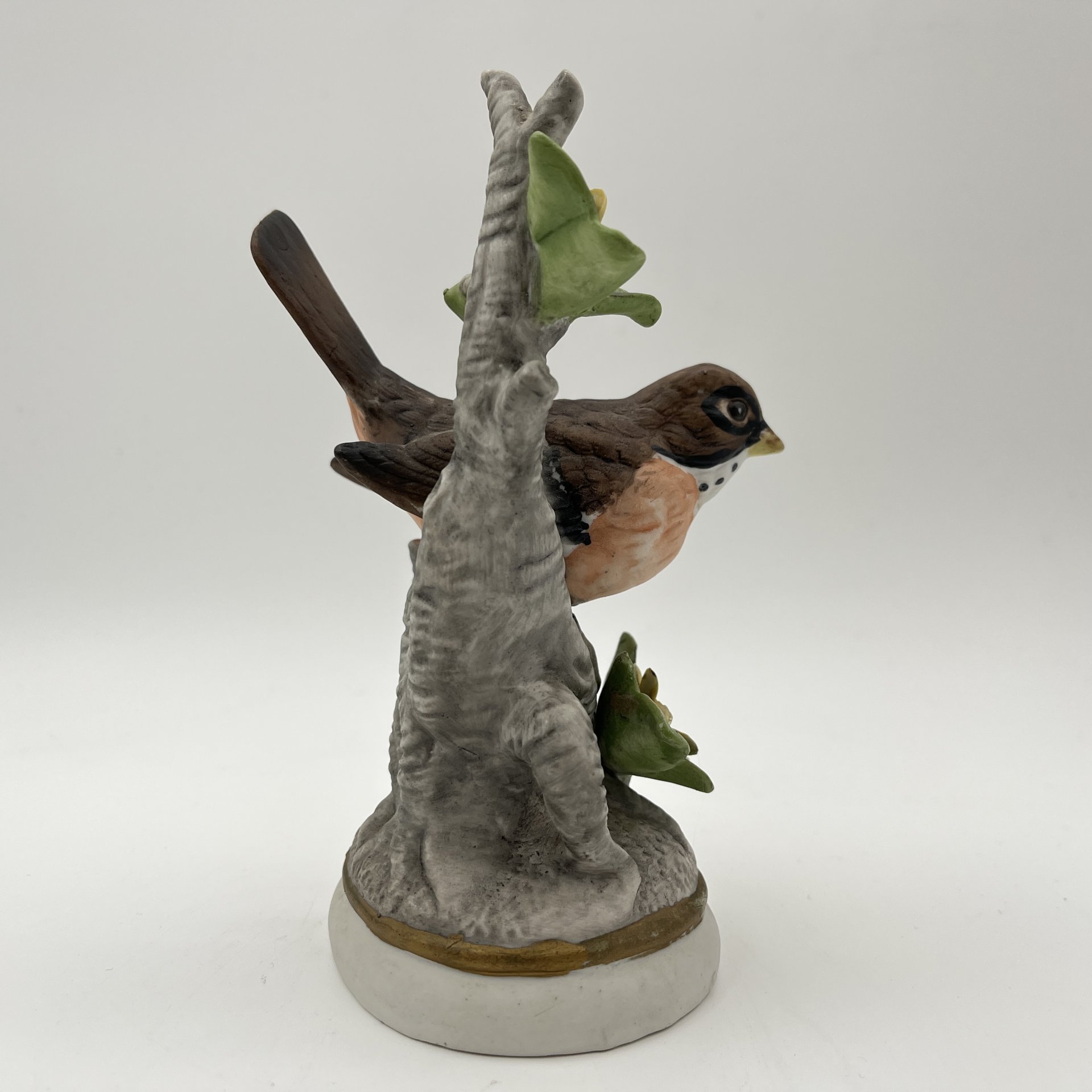 Статуэтка "Птица на ветке", бисквит, роспись, Западная Европа, 1970-1990 гг.